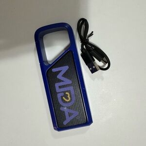 Blue Atom Wireless Bluetooth Speaker with USB Cable